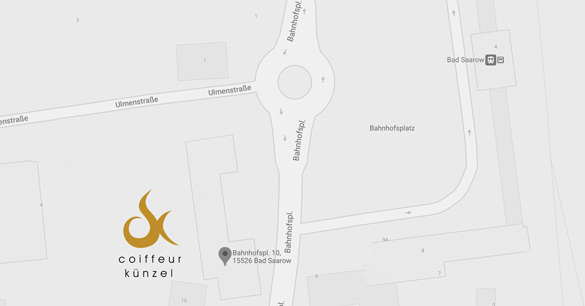Karte Coiffeur Künzel Bad Saarow